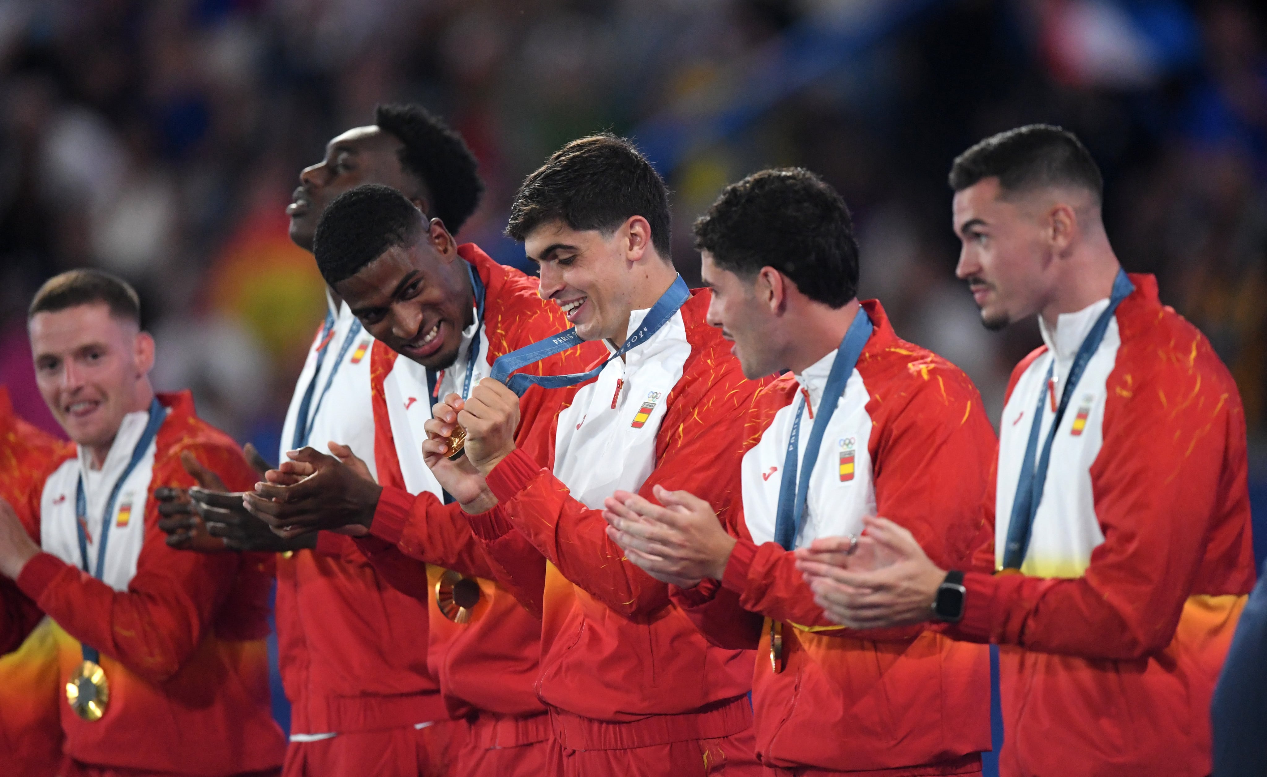 Juanlu Sánchez recibe la medalla de oro