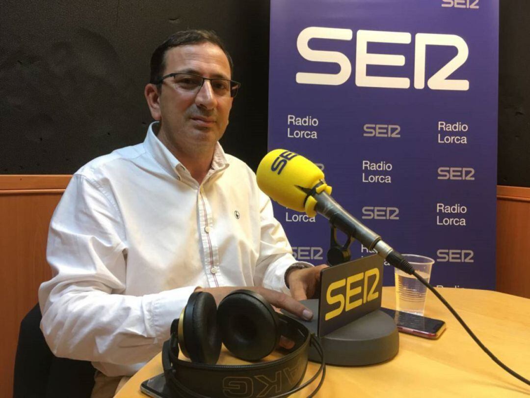 Foto de archivo.Entrevista con José Luis Ruiz Guillén, concejal Semana Santa de Lorca en Radio Lorca SER.