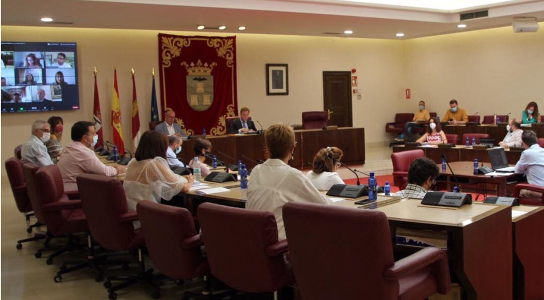 Pleno celebrado este jueves