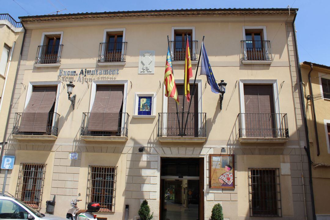 El edificio de la Casa Consistorial murera en una imagen de archivo