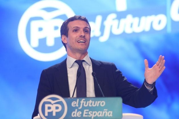 Pablo Casado, en una fotografía del Congreso del PP.