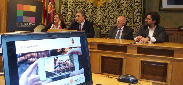 Presentación de la app &quot;Cuenca-guía de visitas&quot;