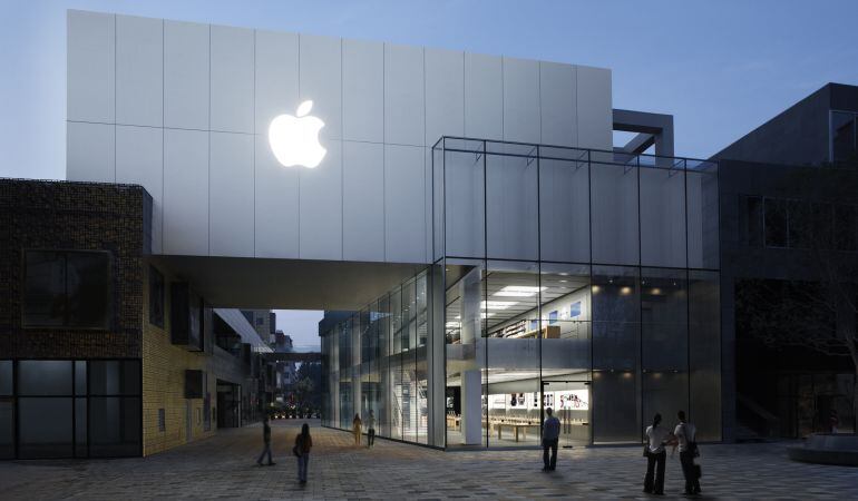 Una de las tiendas de la compañía en Pekín, China