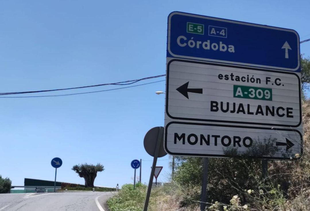 Señalización provicnia de Córdoba.