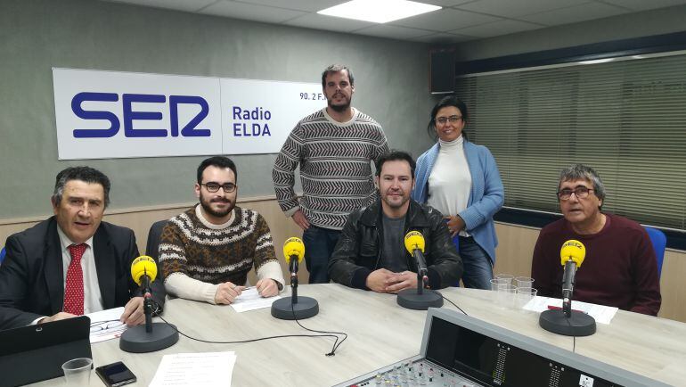 Ediles de los grupos municipales del Ayuntamiento de Elda 