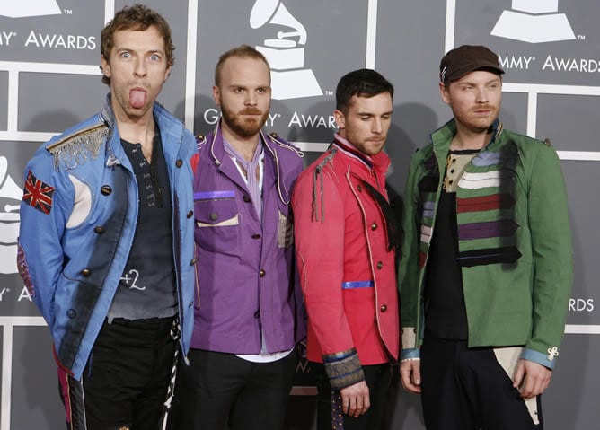 El grupo se hizo anteriormente con el galardón a la mejor actuación pop vocal de un dúo o grupo, por el tema &#039;Viva la Vida&#039;