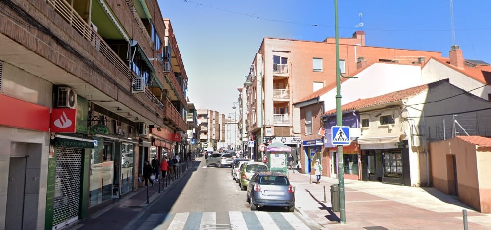 La calle San Antón es una de las incluidas en el proyecto de actuación y peatonalización