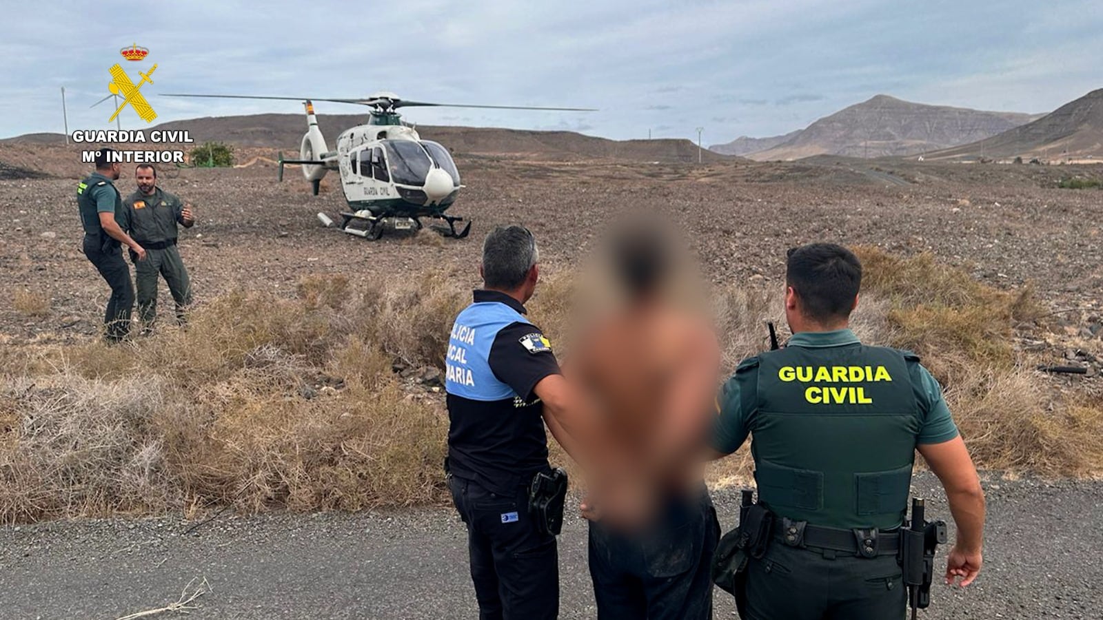 Detención en Fuerteventura del recluso fugado de Lanzarote.