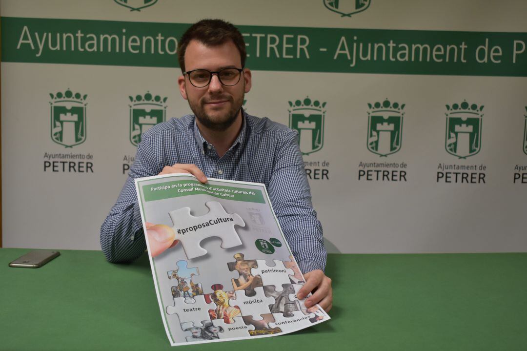 Fernando Portillo, edil de Cultura de Petrer