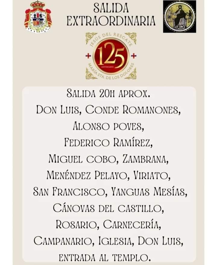 Salida extraordinaria. Rescate de Linares, 2022.