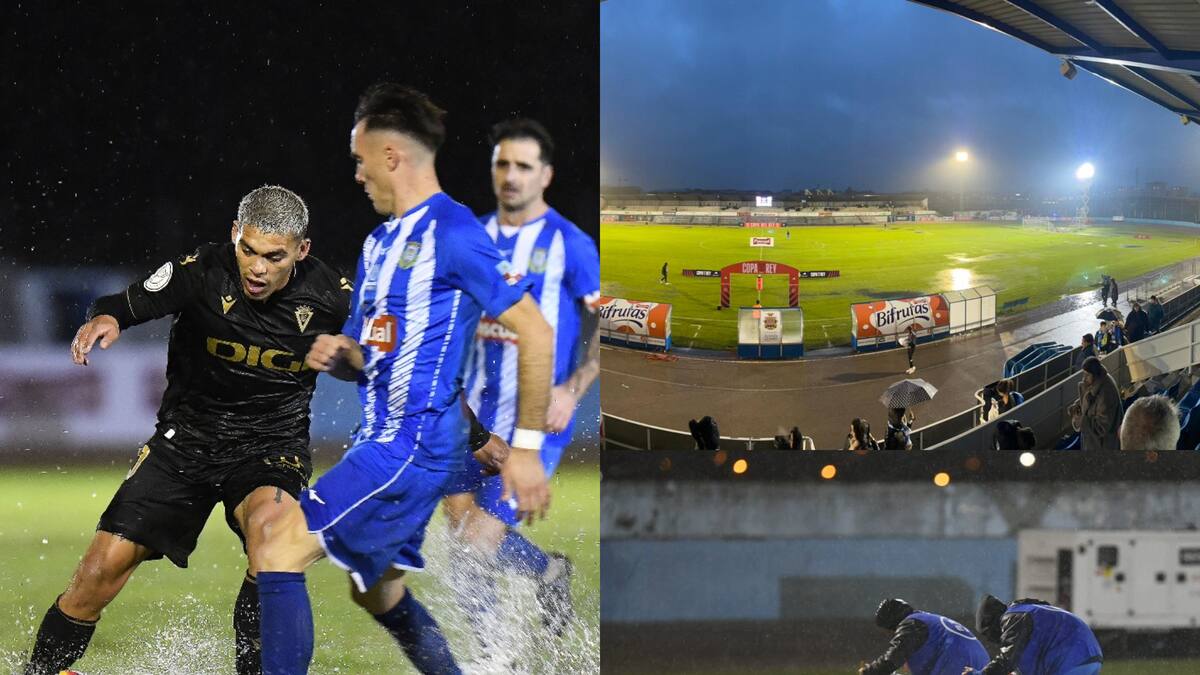 Iturralde González, sobre el Arandina-Cádiz: "Esto no es fútbol, el partido se debe suspender"