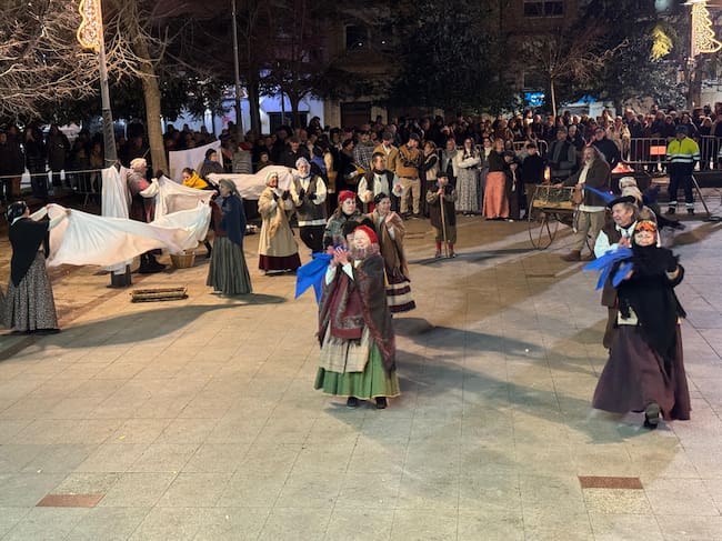 Un momento de la celebración de la fiesta de San Quílez