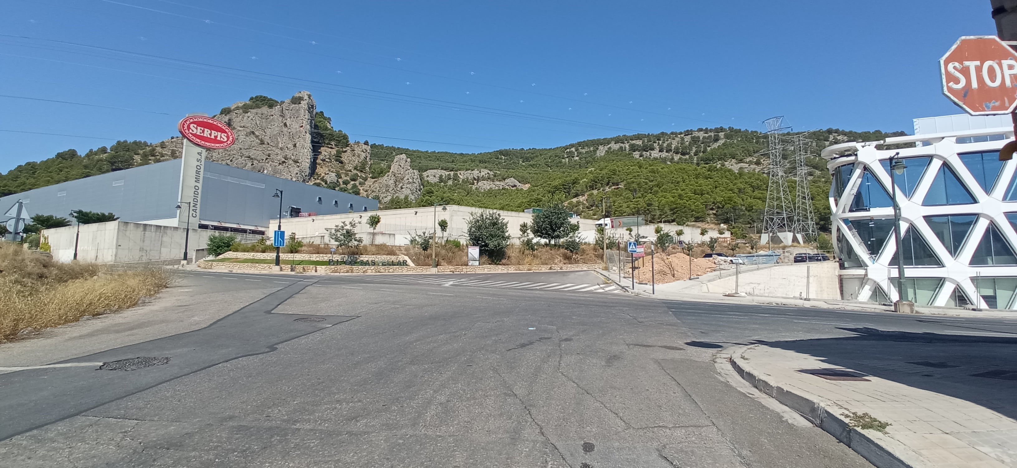 La glorieta se construirá en la intersección entre la CV-795 y las calles Sotarroni y Corporació Musical Primitiva, en el polígono del Castellar en Alcoy.