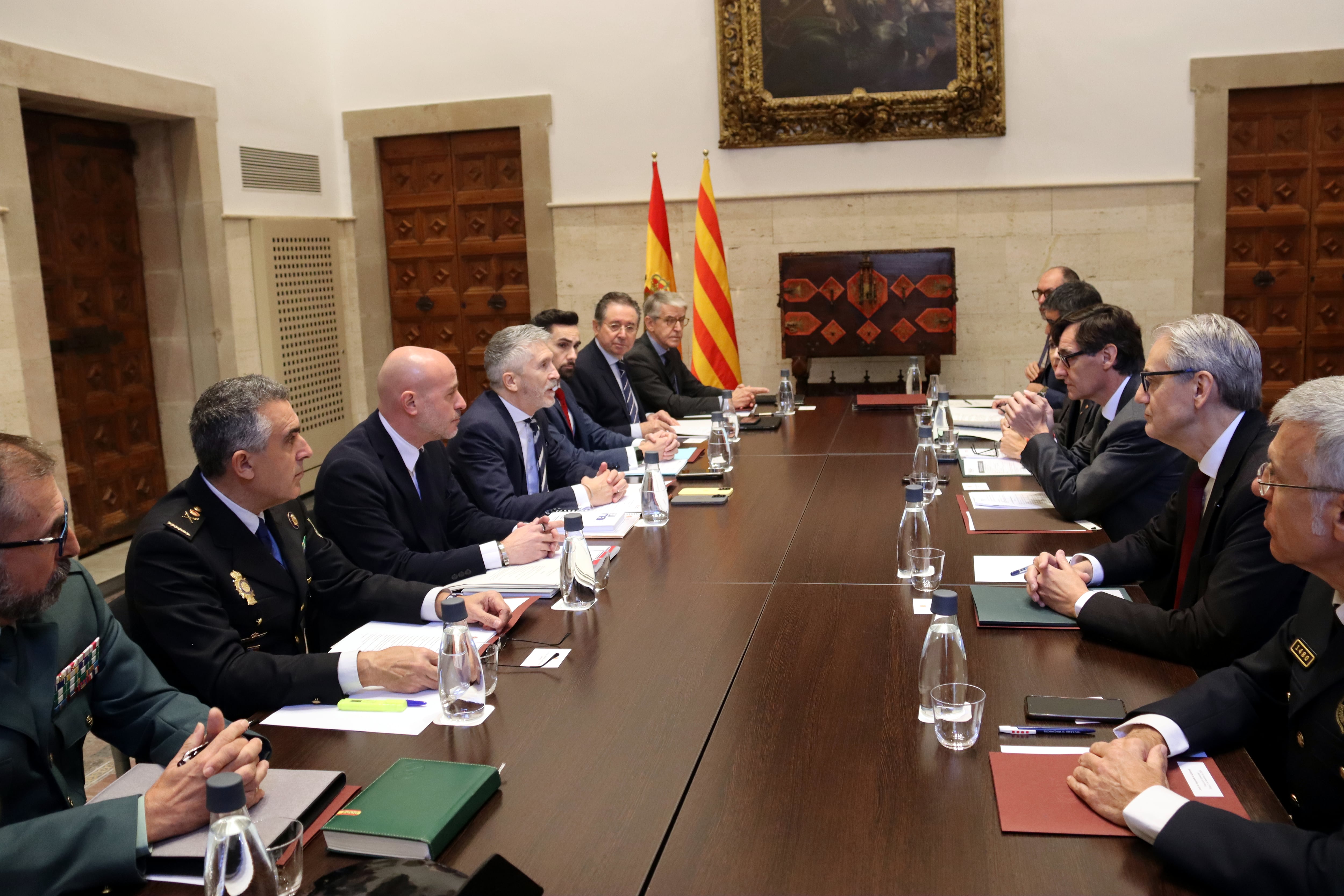 Reunió de la Junta de Seguretat de Catalunya.