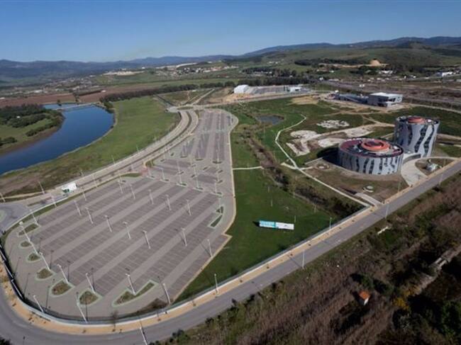 Recinto de Zona Franca en la Bahía de Algeciras.