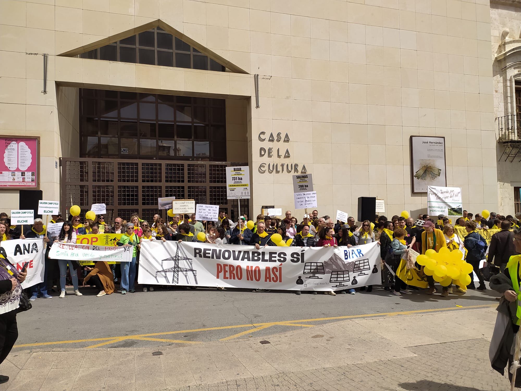 Imagen de la manifestación