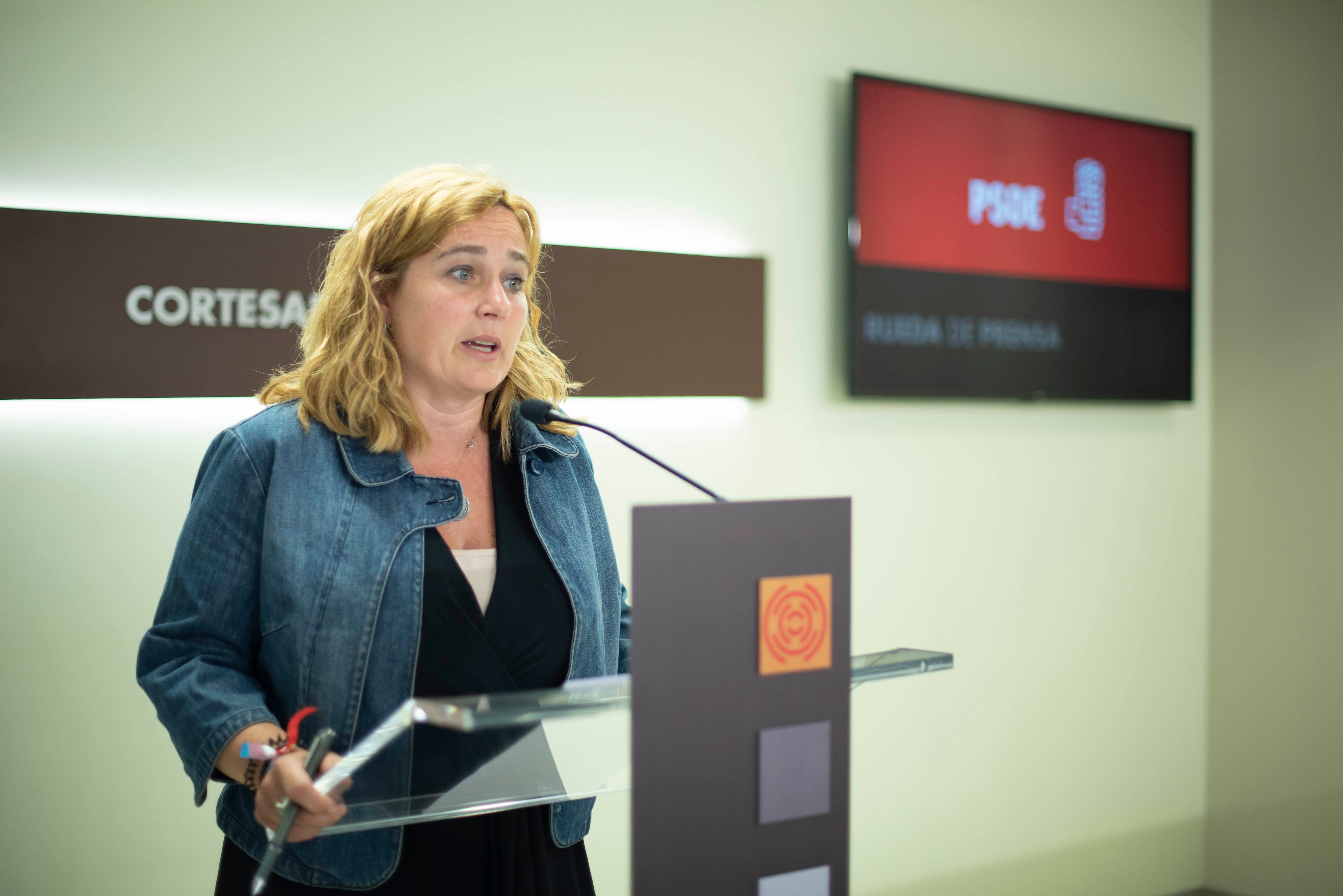 Ólvido Moratinos, portavoz de Sanidad del PSOE en las Cortes de Aragón