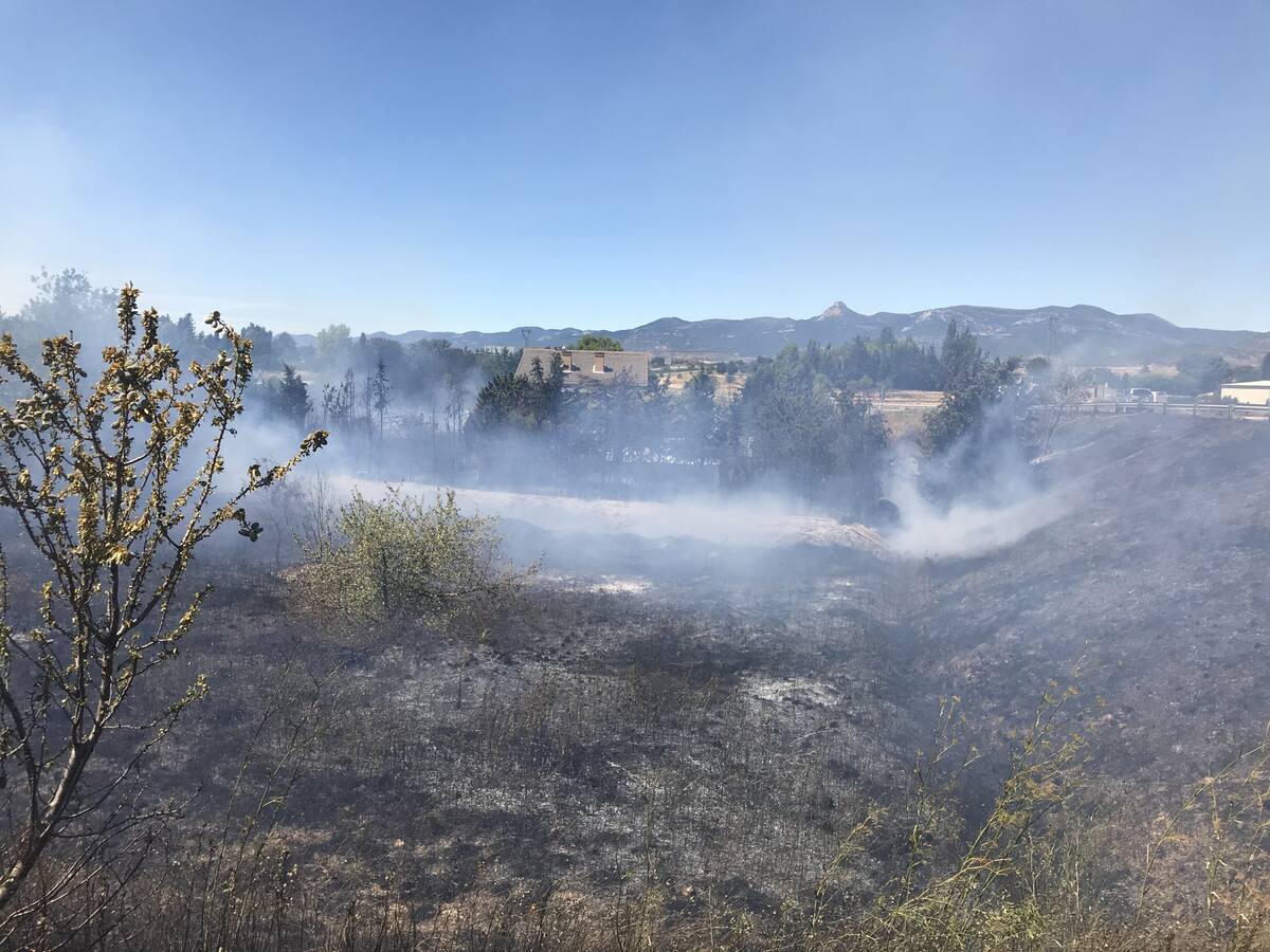 En Huesca han ardido cerca de 350 hectáreas en lo que va de año