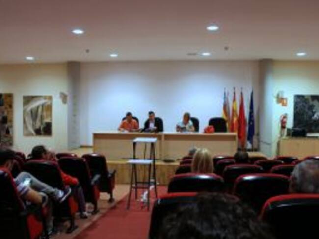 Imagen de la sesión celebrada ayer