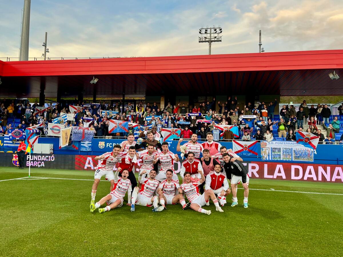 La Deportiva resiste y golea al Barcelona Atlètic