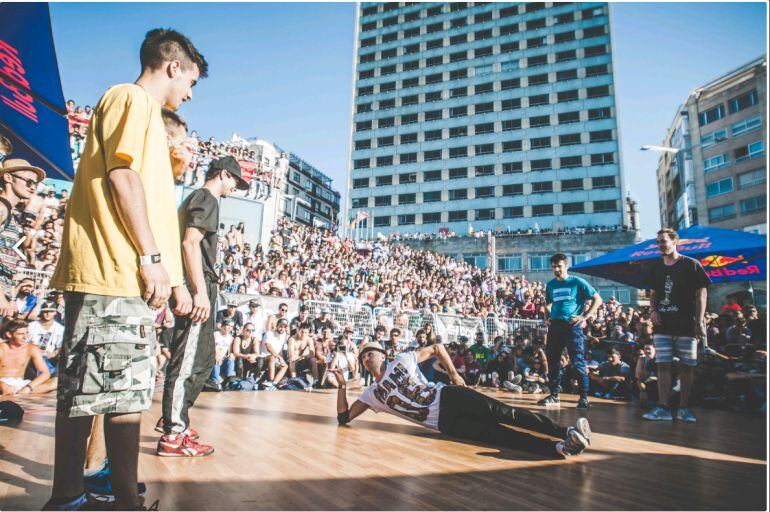 Prueba de Break-Dance en O Marisquiño