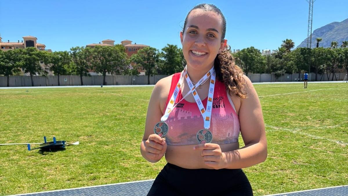 Anhara Ortega Busquier, doble campeona provincial