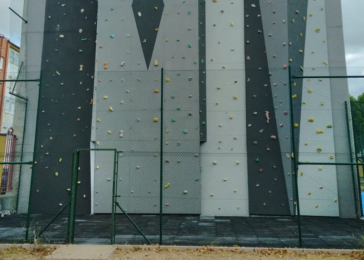 El rocódromo de Aranda de Duero