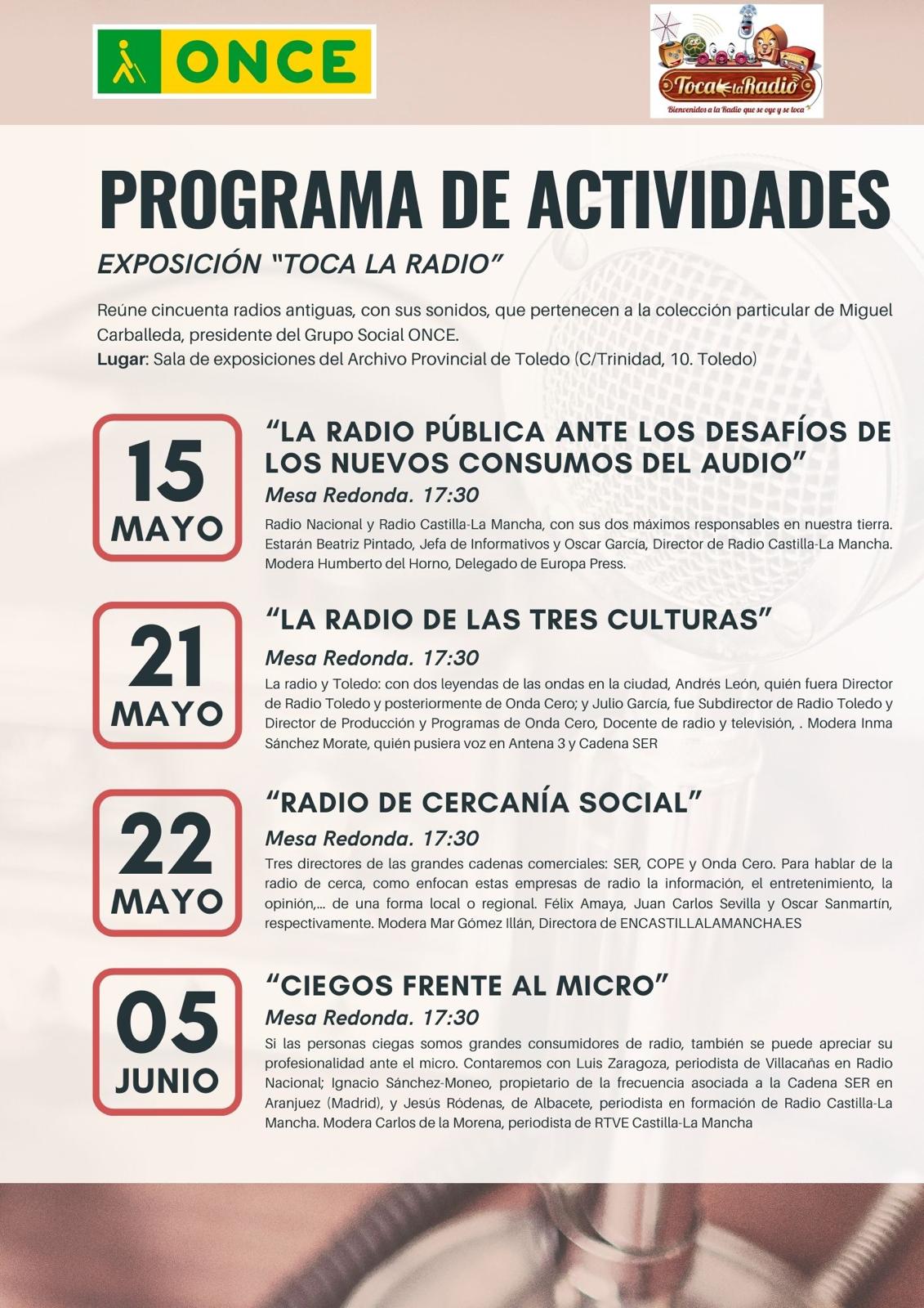 Actividades &#039;Toca la Radio&#039;