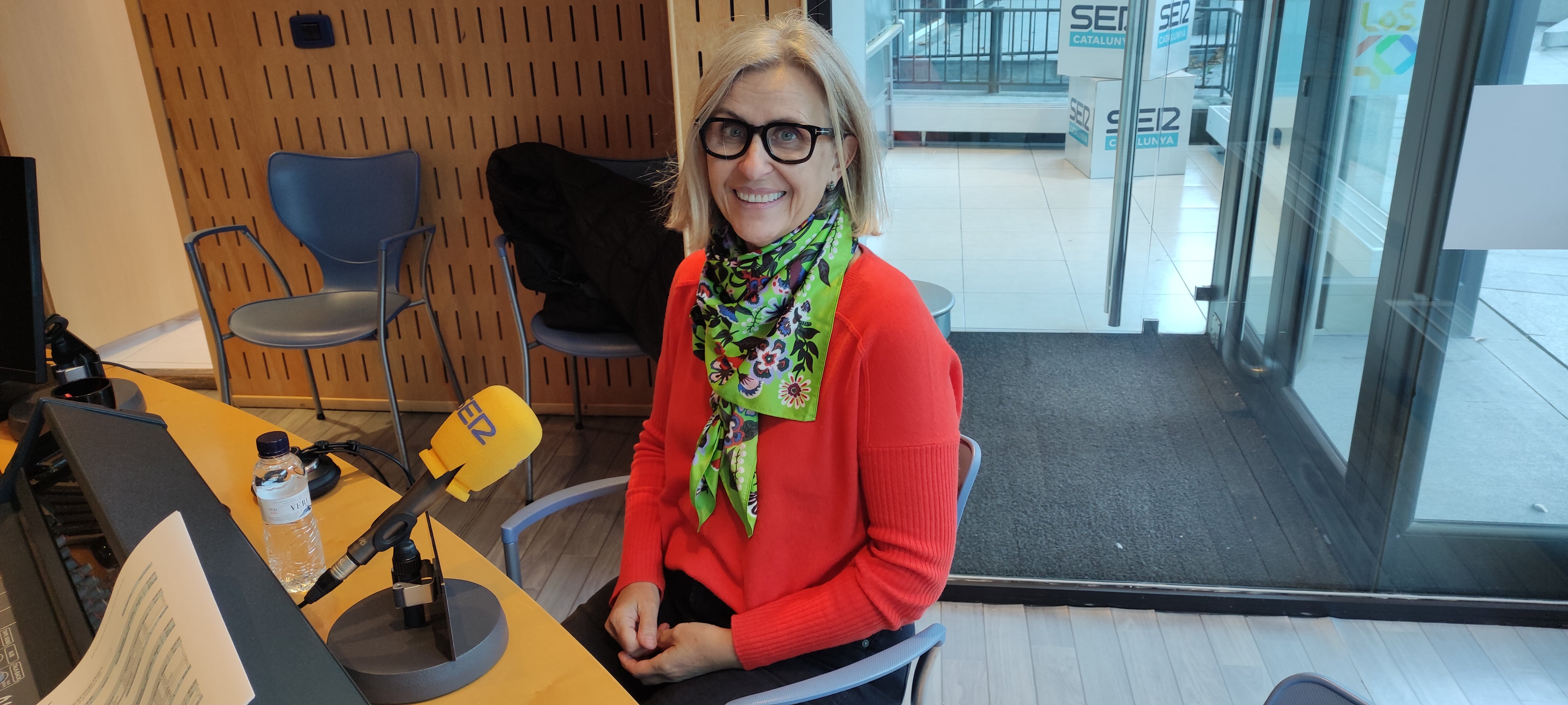 Judit Gaset als estudis de SER Principat d'Andorra