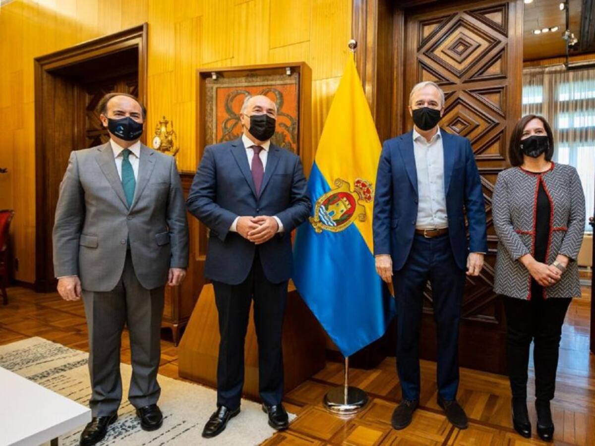 Los alcaldes de Algeciras y Zaragoza unen esfuerzos por el Ramal Central