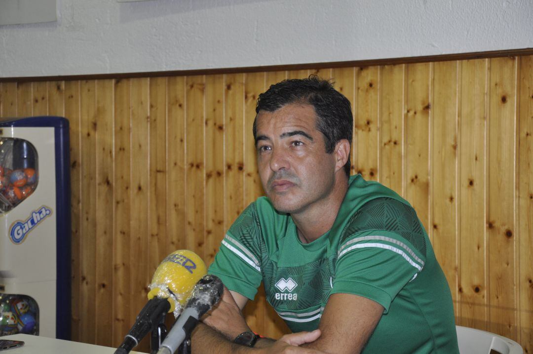 José Pérez Herrera durante la rueda de prensa del jueves