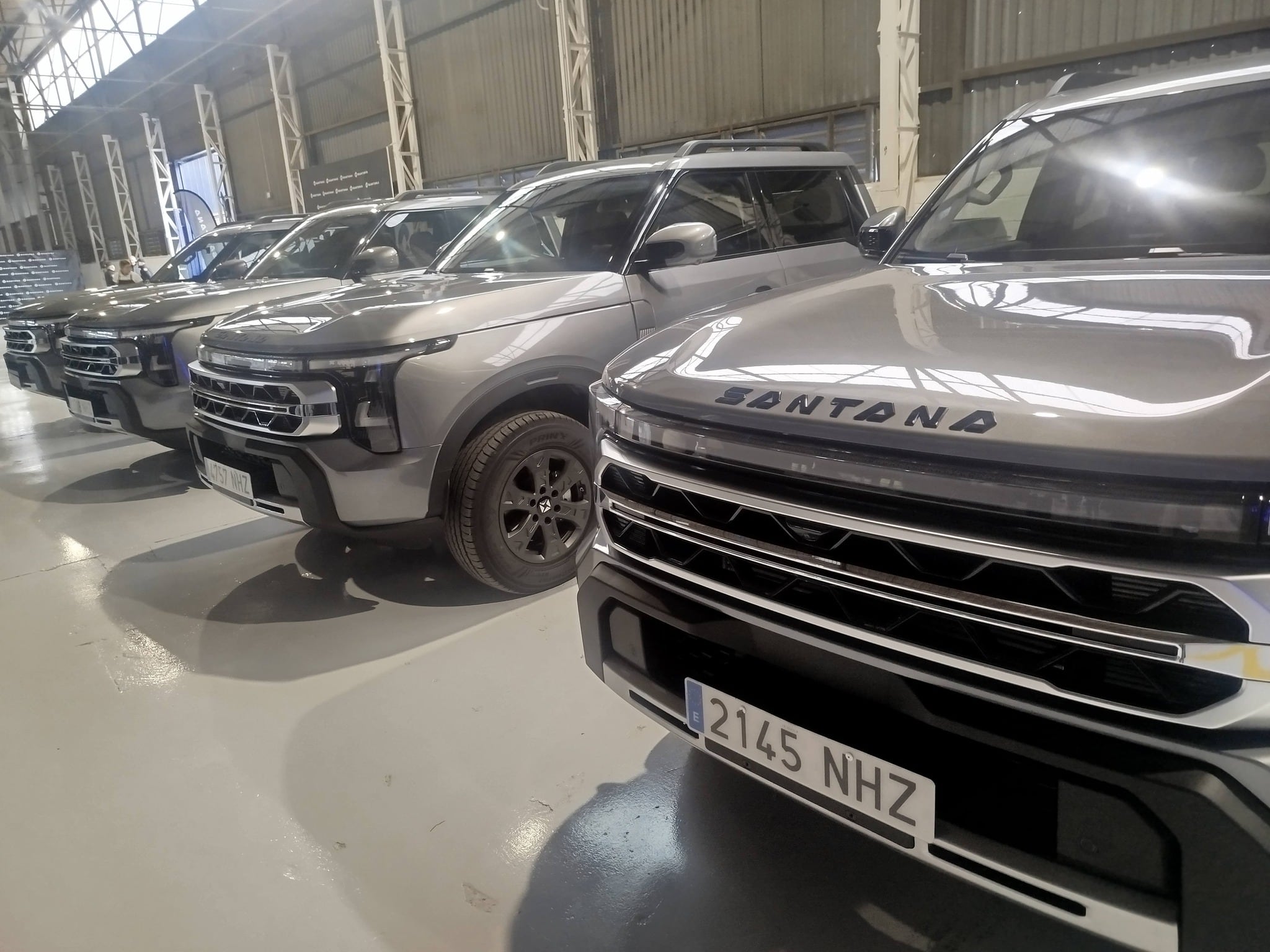 Nuevos vehículos Santana.