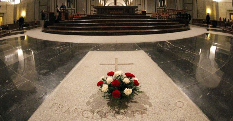 Vista del interior de la basílica del Valle de los Caídos, lugar donde está enterrado el dictador Francisco Franco. 