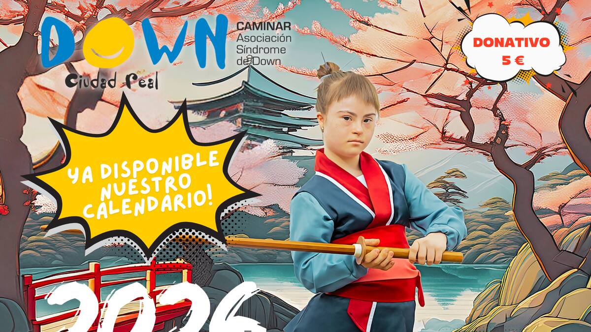 Down Caminar presenta su calendario solidario 2026 inspirado en películas Disney