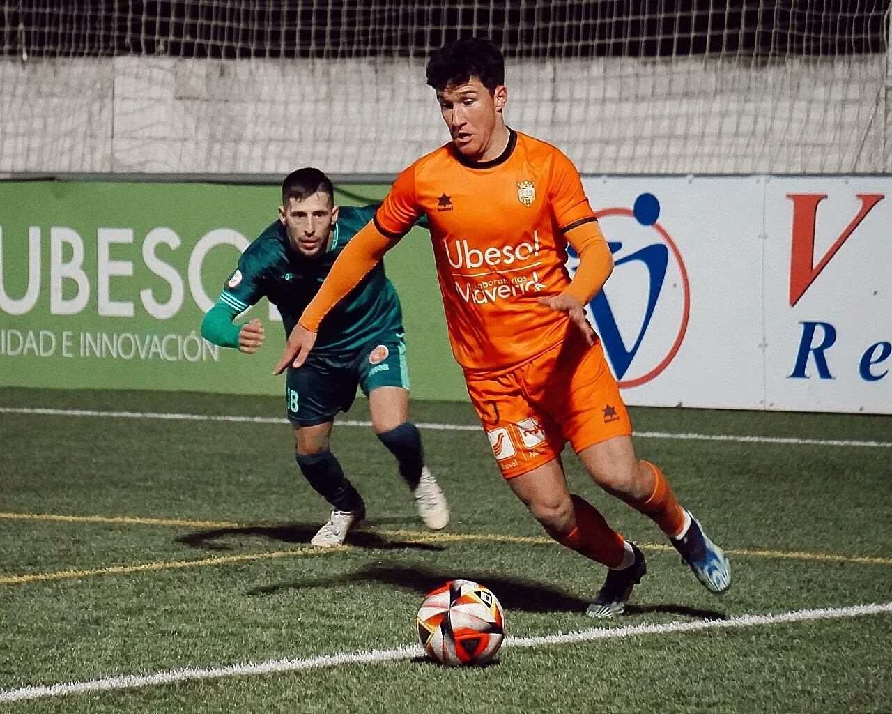 El nou jugador de l'Atzeneta UE, Luispa. Foto: Atzeneta UE.