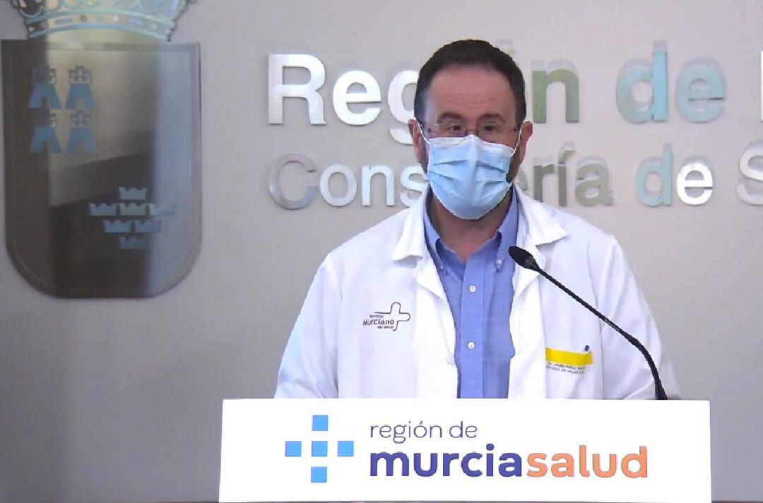 Jaime Pérez, portavoz del Comité Covid