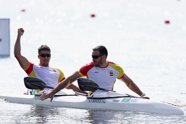 Cristian Toro y Saúl Craviotto celebran su oro en Río 2016