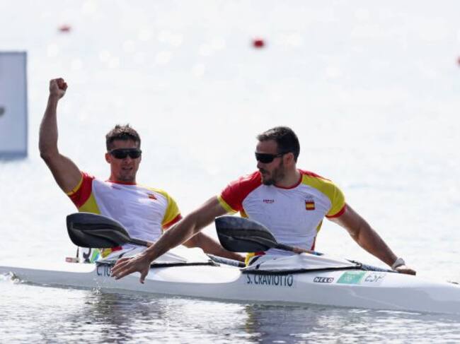 Cristian Toro y Saúl Craviotto celebran su oro en Río 2016