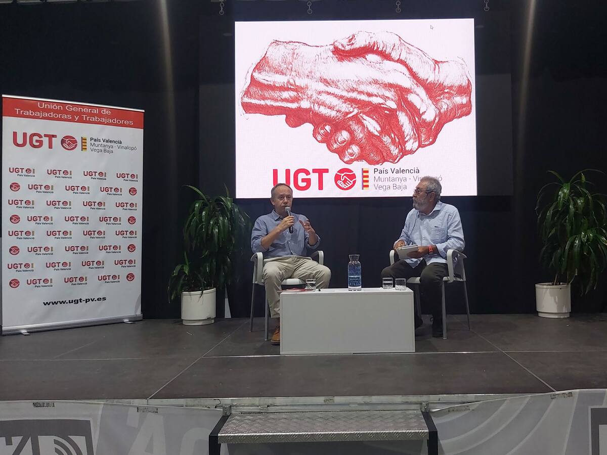 Cándido Méndez: "Alcoy es una ciudad también pionera en la lucha obrera"