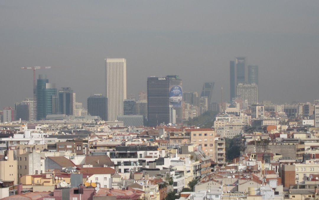 Contaminación en Madrid.