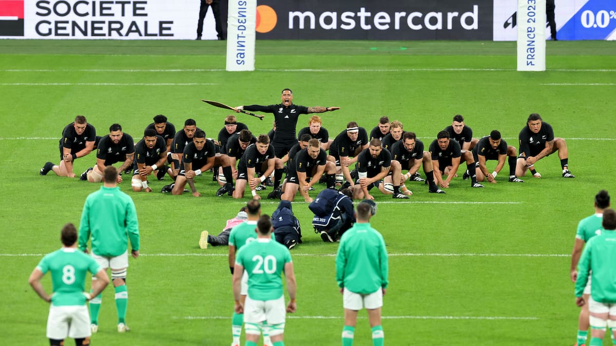 Una 'haka' nunca vista: la selección irlandesa de rugby responde a la ...