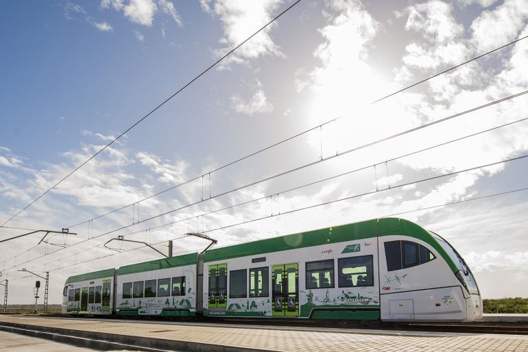 Unidad del Tren Tranvía de la Bahía de Cádiz