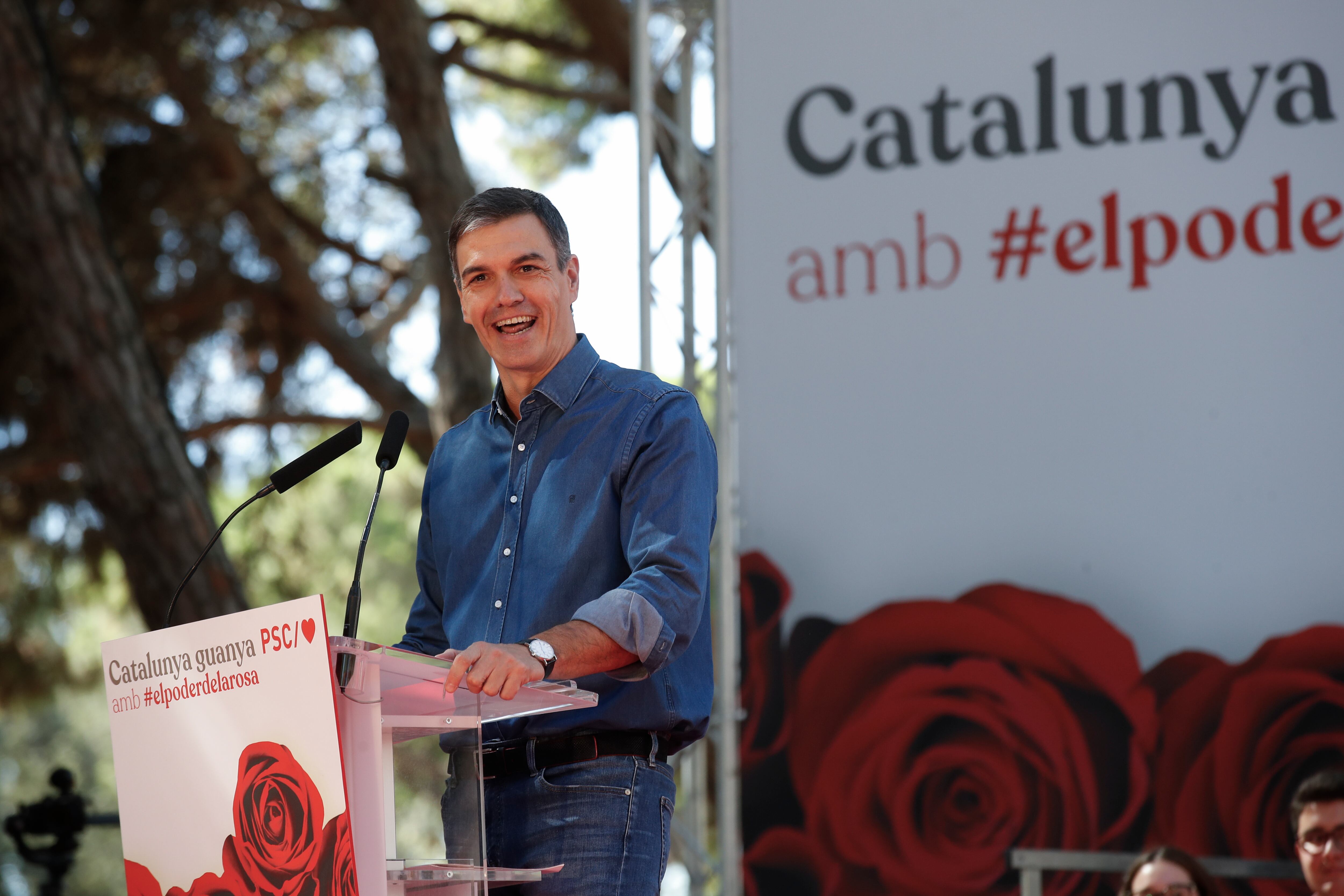 El presidente del Gobierno y secretario general del PSOE, Pedro Sánchez