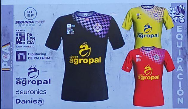 Nueva equipación del Palencia Cristo Atlético