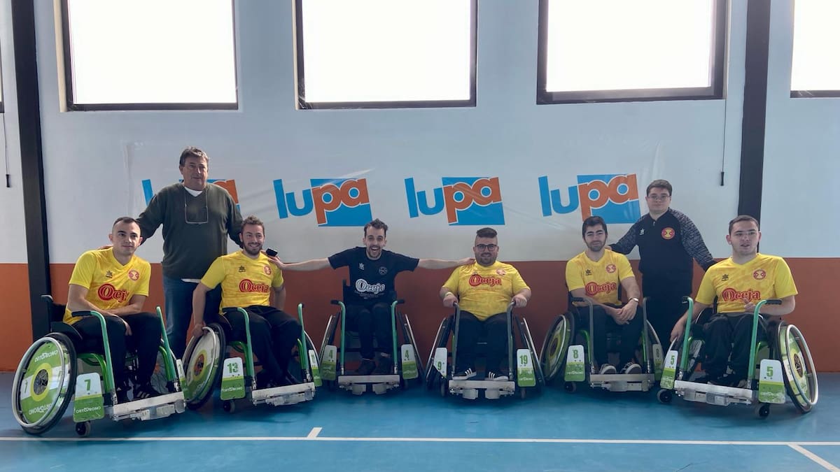 "Hacer de la discapacidad una capacidad": el lema del CD Oceja A-Ball, el equipo de Cantabria de fútbol en silla de ruedas que participa en la liga nacional