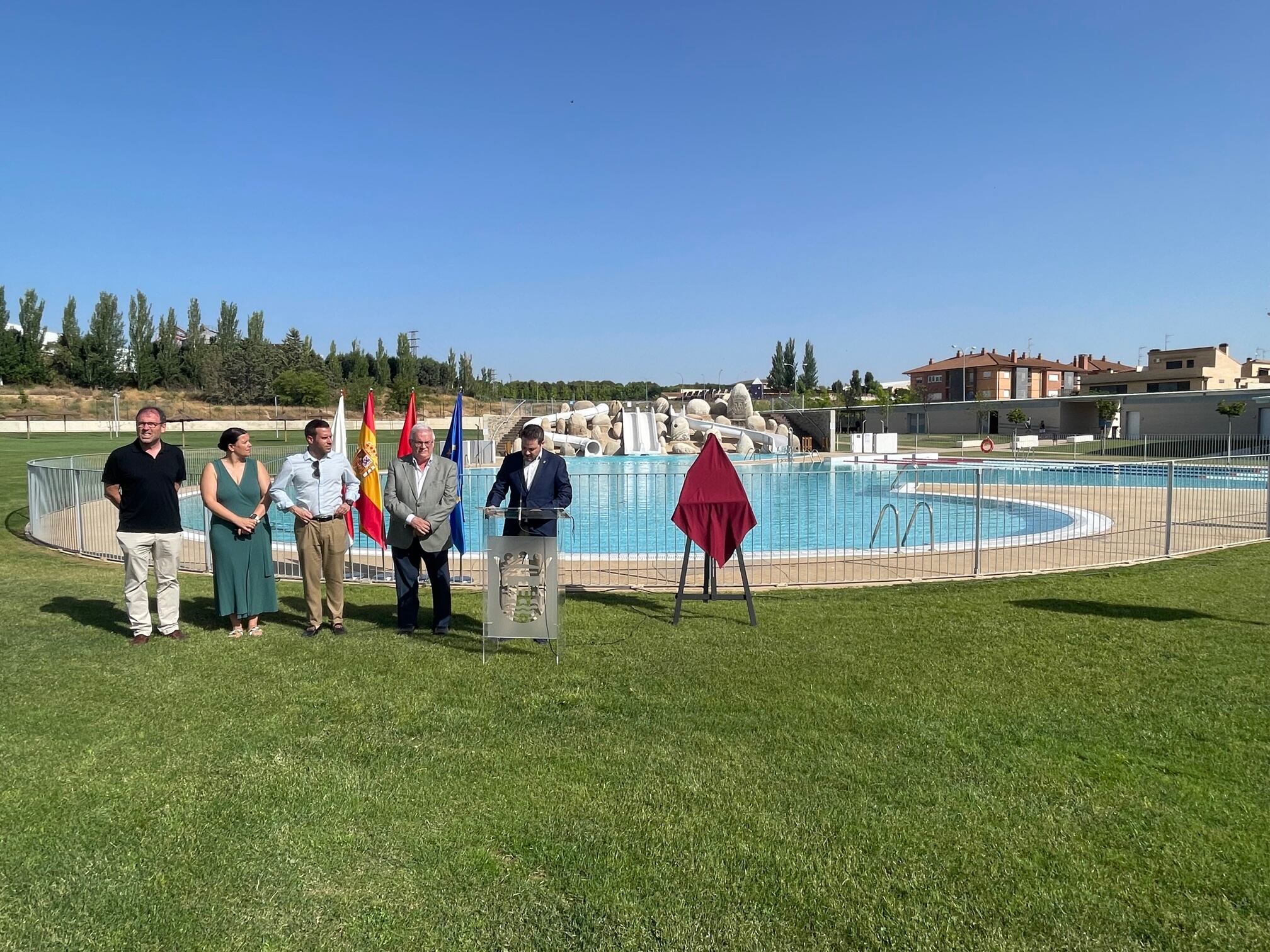 Inaugurada la nueva piscina municipal de Tudela