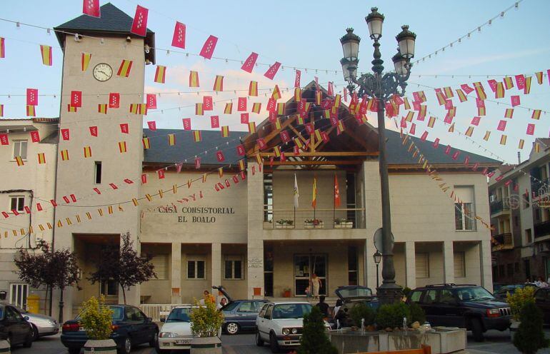 Ayuntamiento de El Boalo, donde está siendo construido el instituto