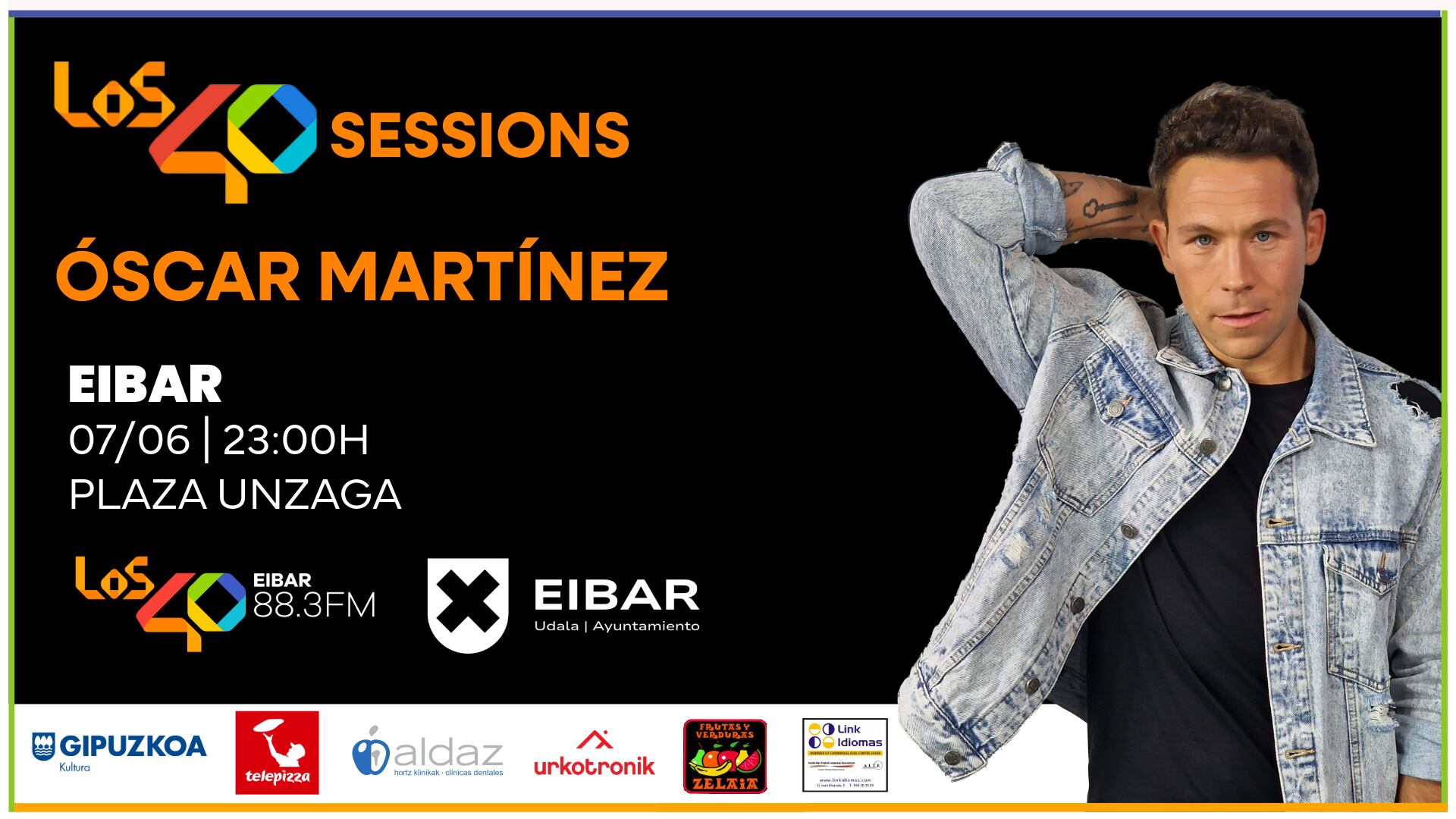 Óscar Martínez será el &quot;maestro de ceremonias&quot; de la fiesta del sábado