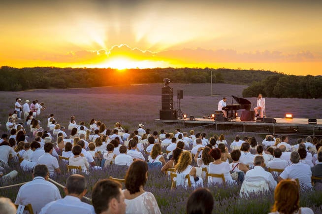 Imagen de archivo del Festival de la Lavanda de Brihuega