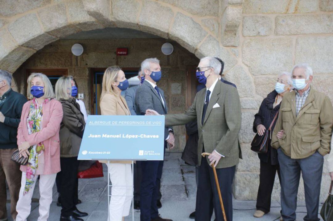 Día de la inauguración del albergue